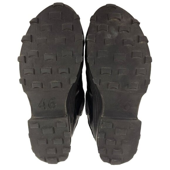 Camper Lab Traktori Leather Clogs Size 46 US 13 Mens Black CamperLab $315 - Picture 11 of 16